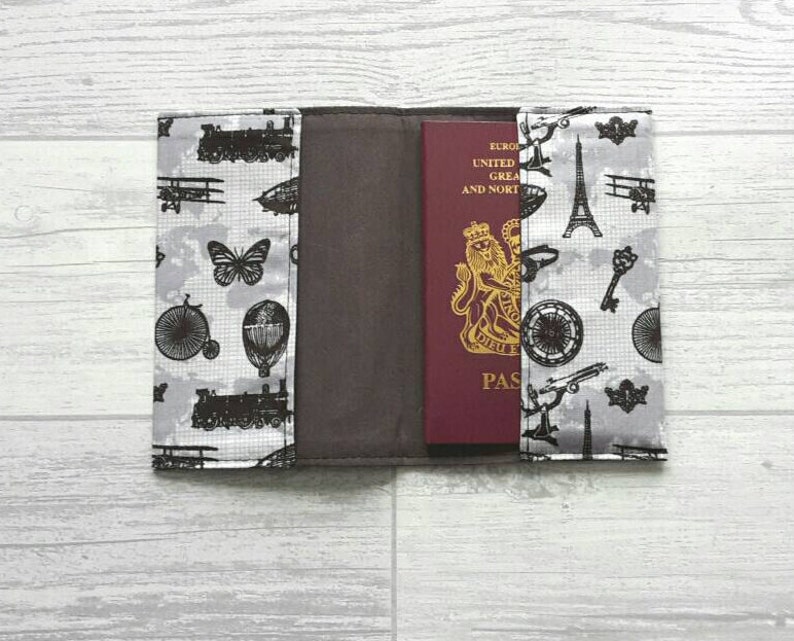 Transport Fabric Passport Cover Fabric Passport Holder Etsy