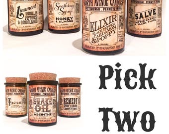 Apothecary Scented Candles: Victorian Inspired, Unique Aromatherapy