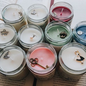 Book Lover Candles / Pick Two / Book Themed Candles / Literary Candles / Book Scented Candles / Candle Deals image 2