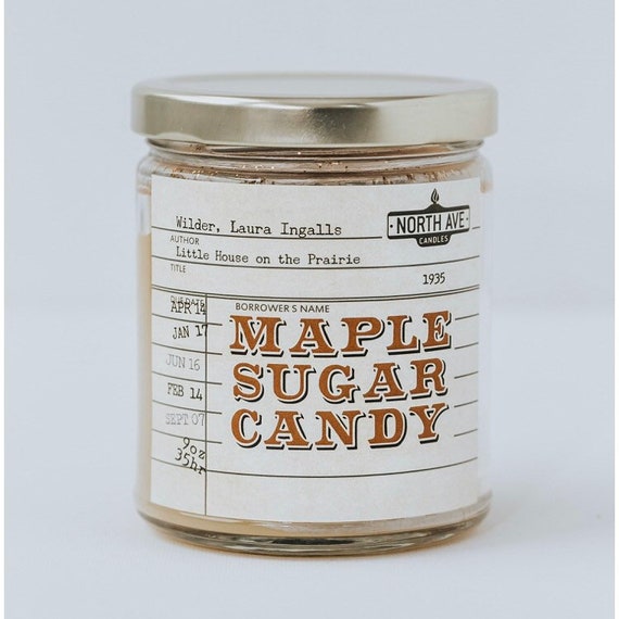 Maple Sugar Scented Candle Inspired By Little House On The Etsy