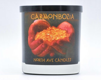 Twin Peaks Candle / Garmonbozia / Black Lodge Candle / Twin Peaks Gift / David Lynch / Twin Peaks Art / Creamed Corn Scented Candle