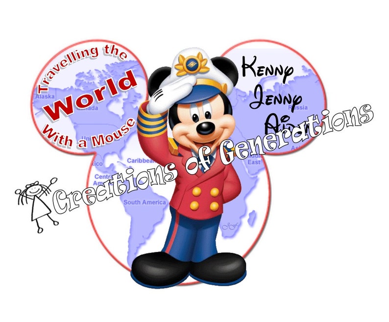 Thick Fully Backed Magnet Disney Cruise Door Etsy