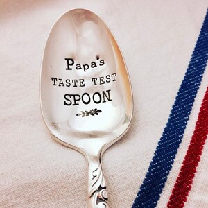 Flynn and Grace Papa/'s ice cream spoon Daddy/'s ice cream spoon personalized ice cream spoon ice cream lover gift