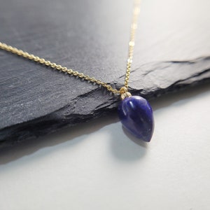 Lapis Lazuli Necklace, Gifts for Her / Handmade Jewelry/ Necklaces for Women, Gemstone Necklace, Birthstone Necklace, Layered Necklace