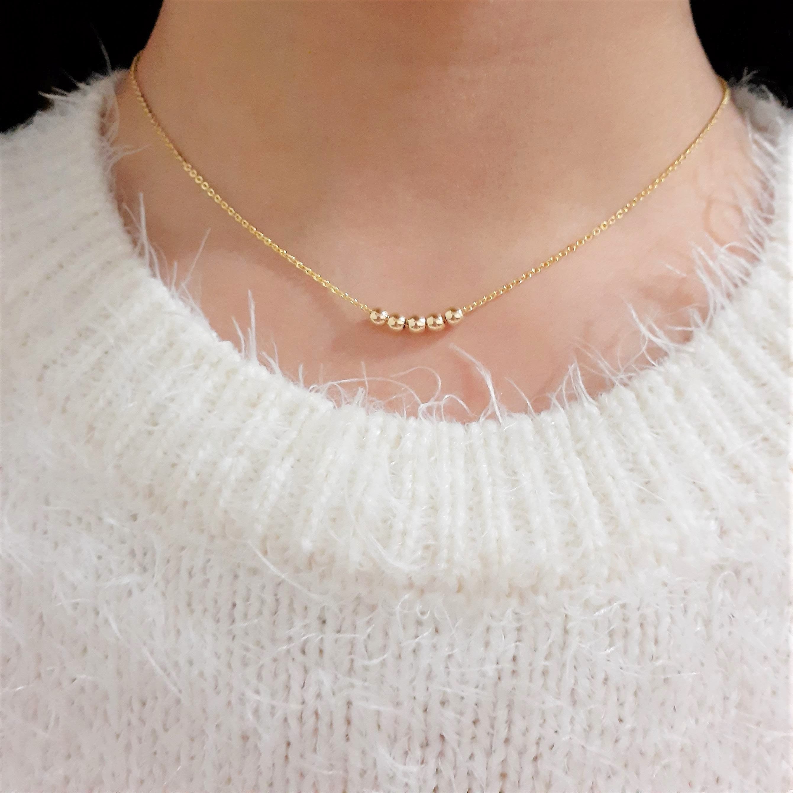 Dainty Gold Necklace Gold Necklaces for Women / Handmade Etsy