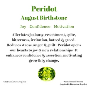 Peridot Healing Properties