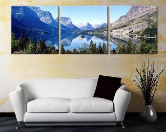 3 piece canvas art black saint mary lake in montanaglacier national parkwild goose islandready to hang piece mounted on fiberboardbetterthan stretched canvas canvas art etsy 3 piece canvas art black saint mary lake in montanaglacier national parkwild goose islandready to hang piece mounted on fiberboardbetterthan stretched canvas canvas art etsy