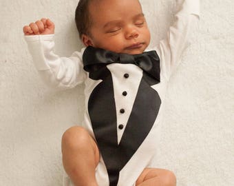 baby tuxedo outfit