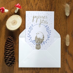 Carte de voeux | Carte Joyeuses Fêtes | Papeterie | Joyeuses Fêtes | Joyeux Noël | Carte des fêtes | carte de Noel |Paquet de cartes de Noel