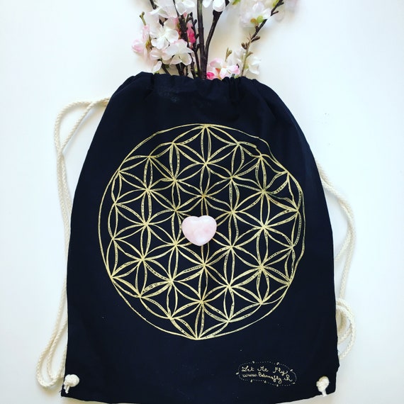 flower gym bag