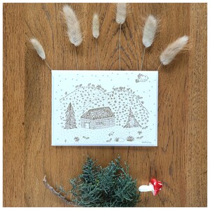 Carte de voeux | Carte Joyeuses Fêtes | Papeterie | Joyeuses Fêtes | Joyeux Noël | Carte des fêtes | carte de Noel |Paquet de cartes de Noel