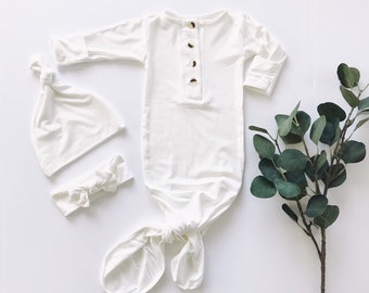 newborn infant gowns