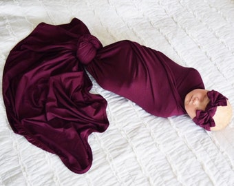 plum swaddle