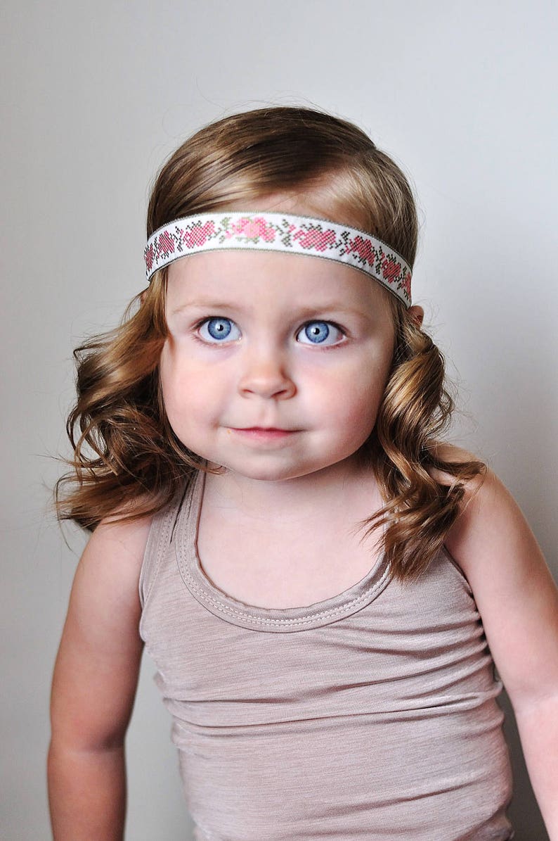 Gran Flor pearl//crystal Diadema Baby Girl Infantil Accesorios