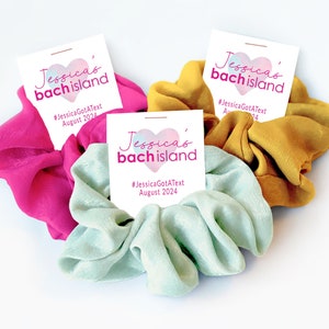 Bach Island Bachelorette Party Favors, Hair Scrunchie, Love Island Bachelorette, Beach Bachelorette, Casa Amor Theme, She Got A Text