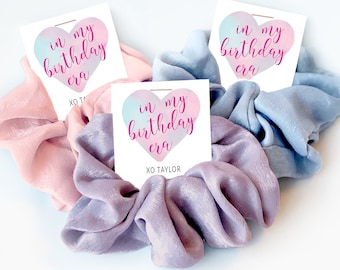 In My Birthday Era Party Favors, Hair Scrunchie Favors, Pastel Eras Party Favors, Taylor Birthday Party Goodie Bag Fillers for Girls