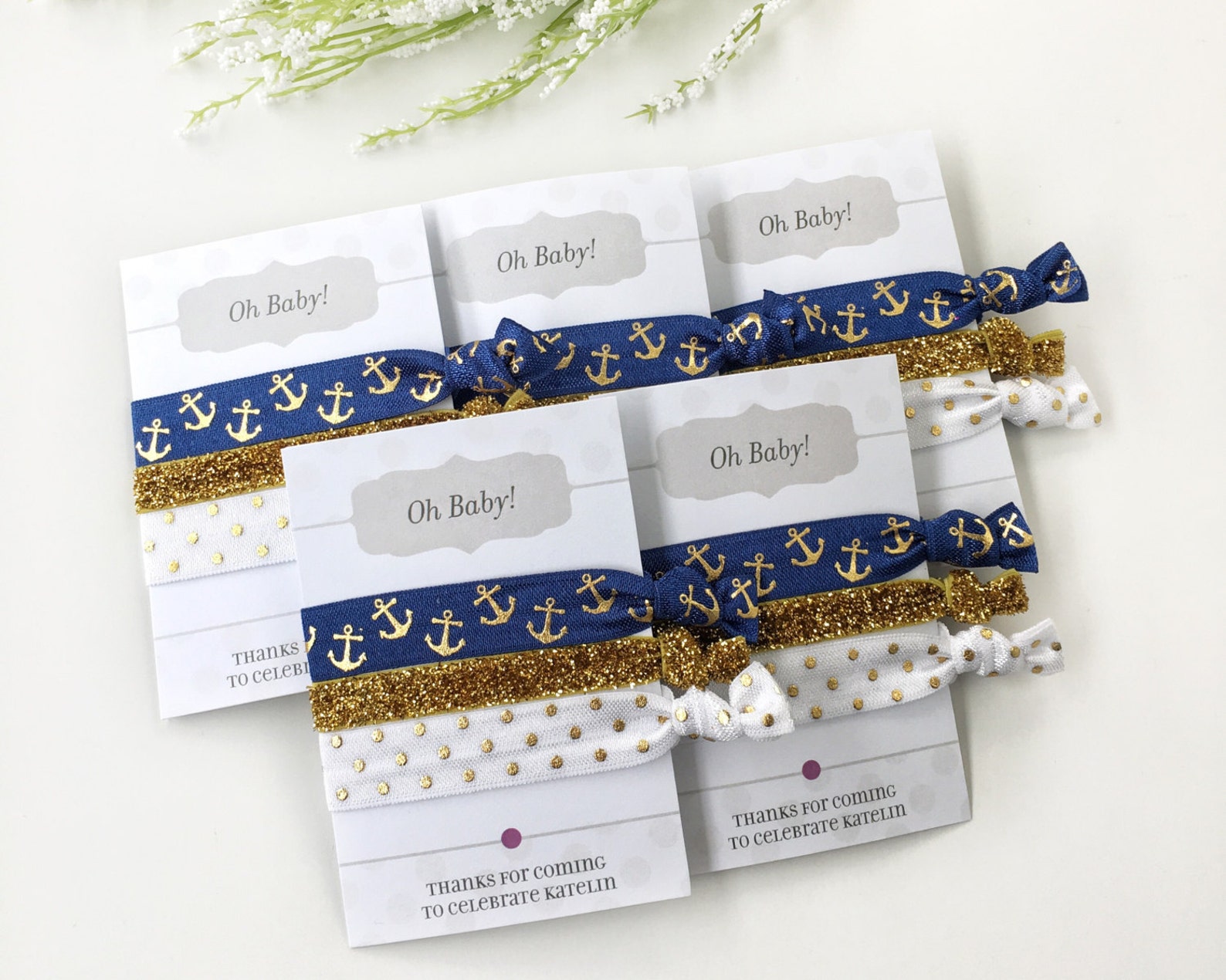 Nautical Baby Shower Favors Boy Anchor Party Decorations Etsy