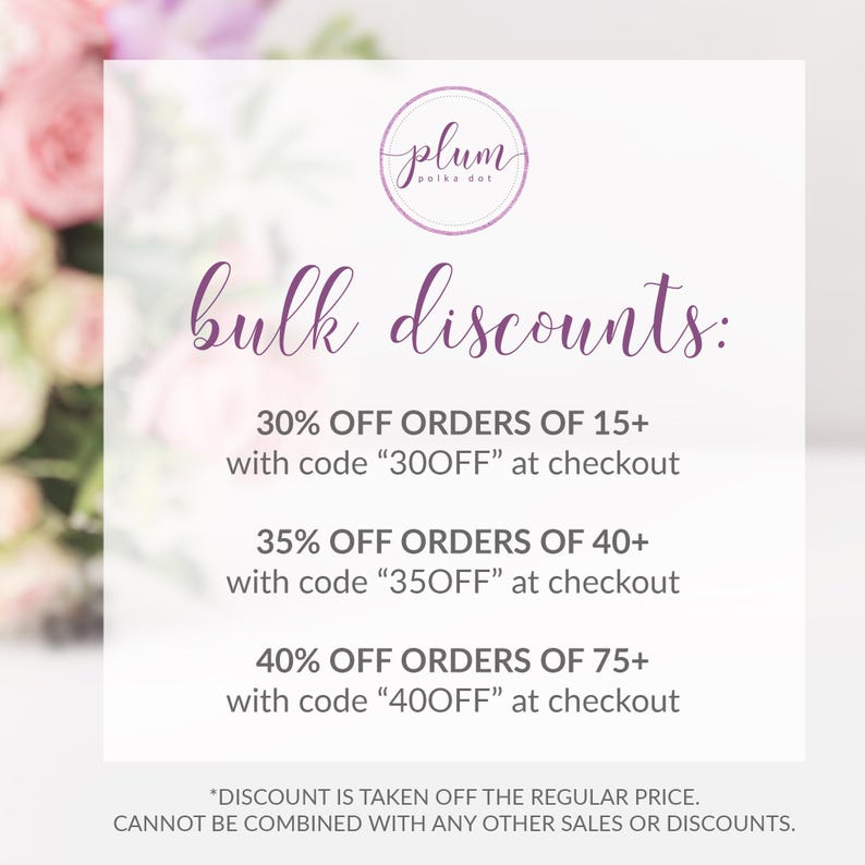 a pink flower bouquet with a white sign that says, sale discounts 30 %