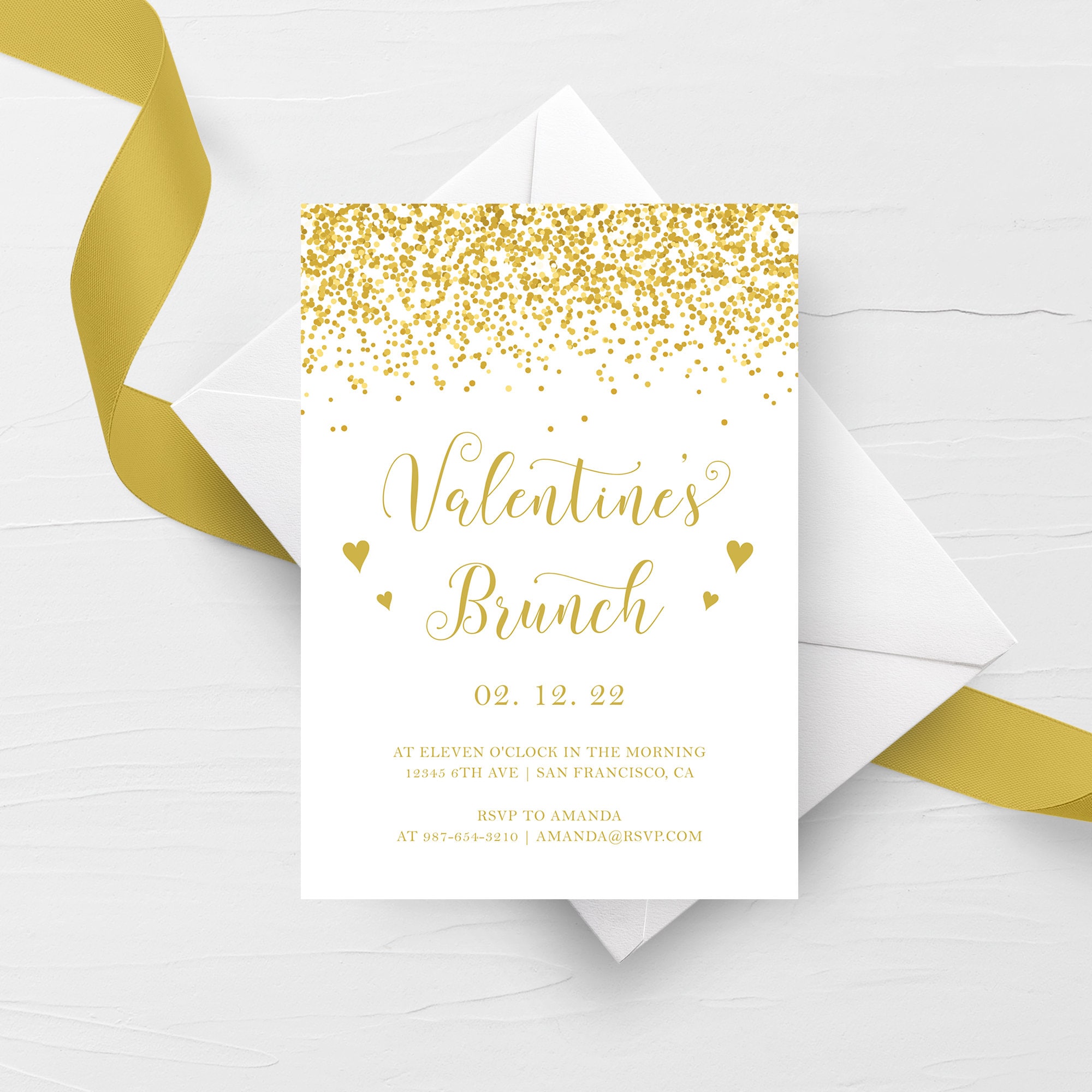 Valentines Brunch Invitation Template Printable Valentine pic image