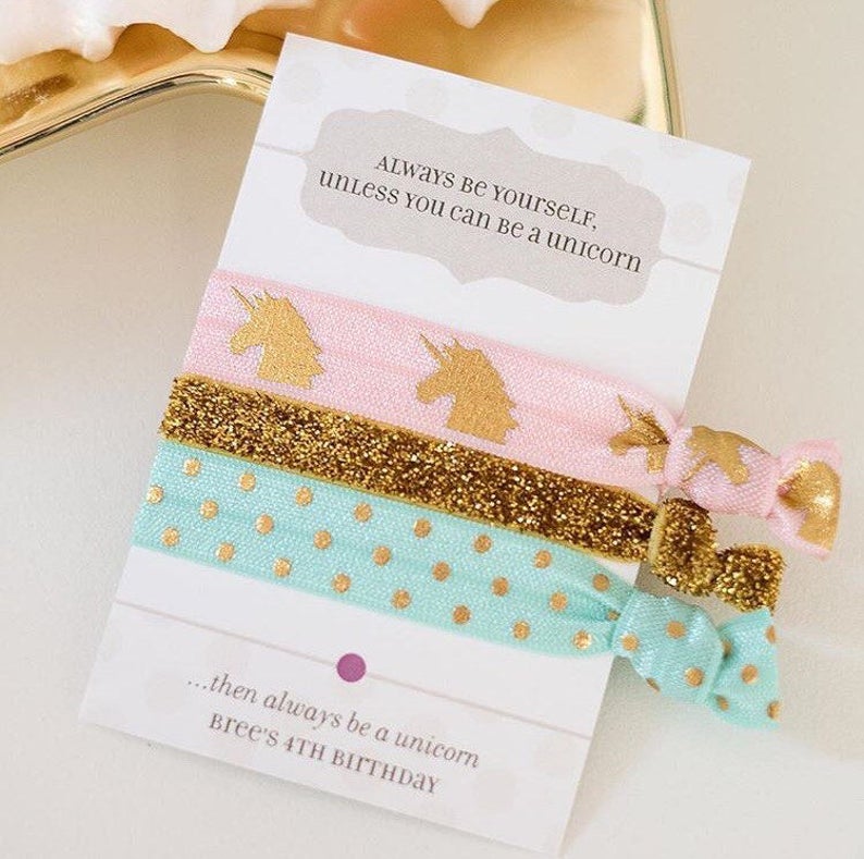 Unicorn Party Favors Unicorn Party Supplies Unicorn Birthday image 3