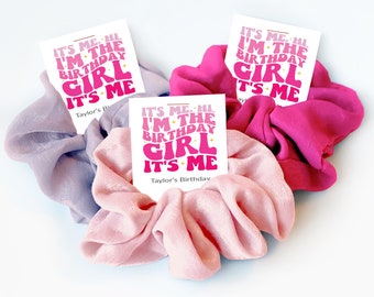 Its Me Hi Im The Birthday Girl Its Me, Hair Scrunchie Party Favors, Eras Party Favors, Taylor Birthday Party Goodie Bag Fillers for Girls