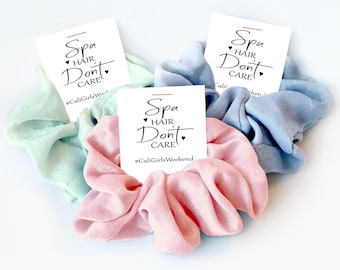 Spa-Wochenende Geschenke, Haargummi, Spa-Tag Geschenke, Verwöhnen Tag Spa Zubehör, Mädchen-Wochenend-Geschenke, Mädchen-Urlaubsgeschenke, Spa-Haarpflege nicht