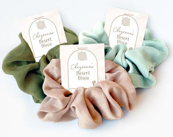Last Desert Disco Bachelorette, Hair Scrunchie, Disco In The Desert Bachelorette Party Favors, Boho Desert Disco Bachelorette