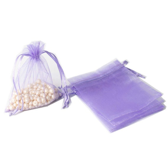Organza Bags 5x7, Favor Bags or Gift Bags, Drawstring Jewelry Pouch -  PlumPolkaDot