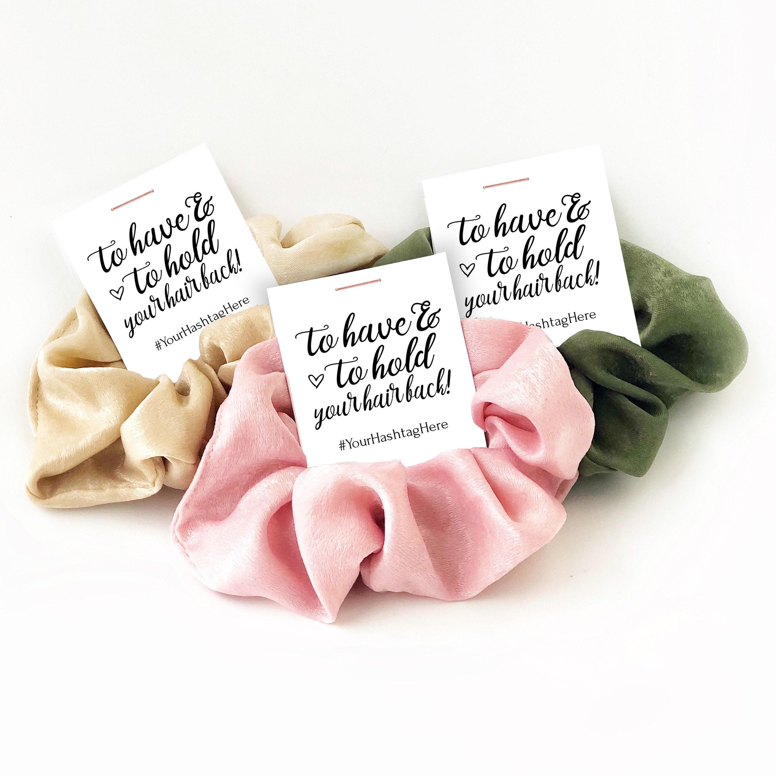 To Have and to Hold Your Hair Back Hair Tie Favor Scrunchie  display picture 1
