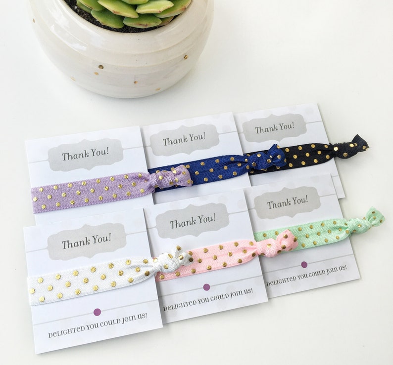 Polka Dot Baby Shower Favors Baby Shower Thank You Gifts Etsy Canada