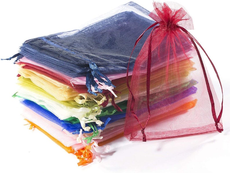 Organza Bags 3x4 Organza Favor Bags Organza Gift Bags Small Etsy