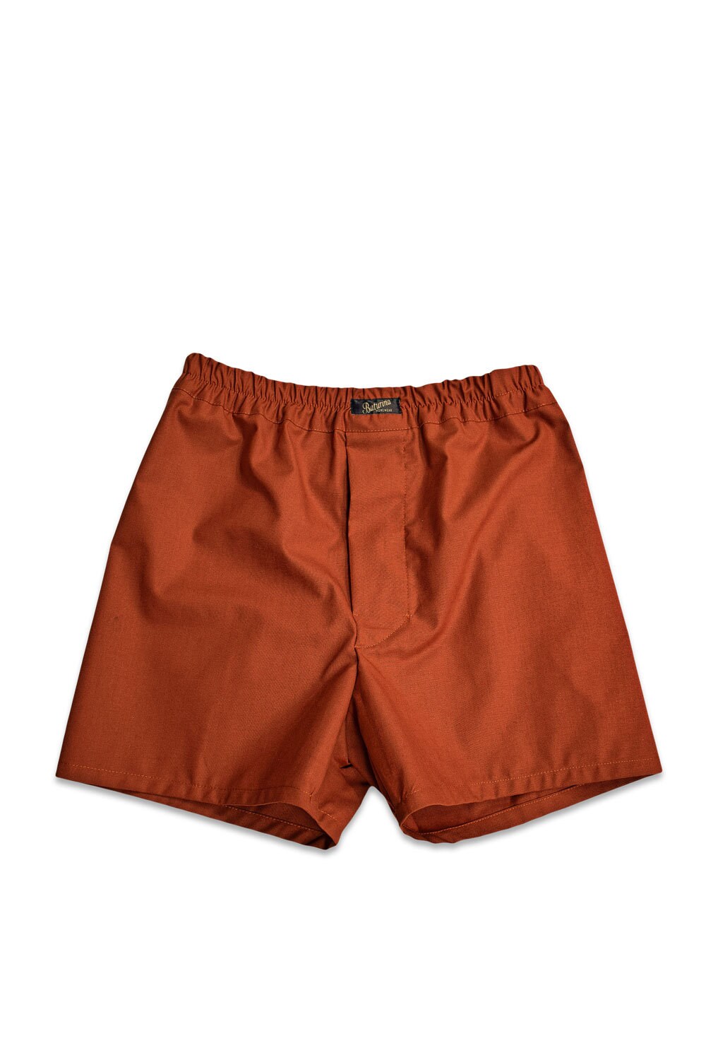 Boxer Shorts Burnt Orange Cotton | Etsy 