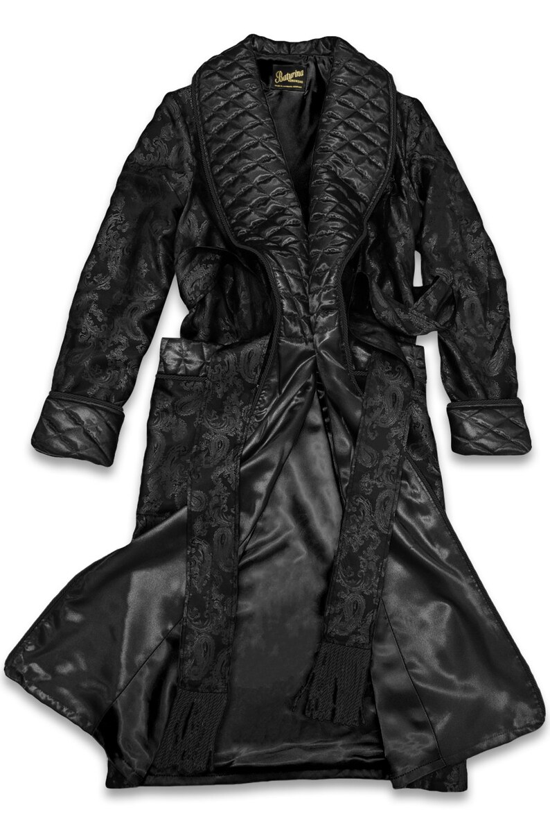 mens-robe-paisley-black-quilted-dressing-gown-silky-jacquard-quilted