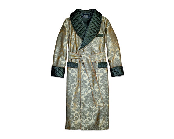 Designer Robes Men Gucci, Satin Sleepwear Bathrobe