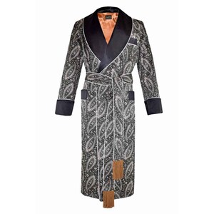 Robe de chambre homme elegant vert or Baroque velours anglais hommes Housecoat fumer veste robe de chambre Etsy France
