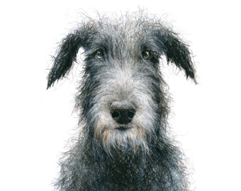 Custom Pet Portraits, Dog Portrait, Pet portrait from photo, dog lover gift