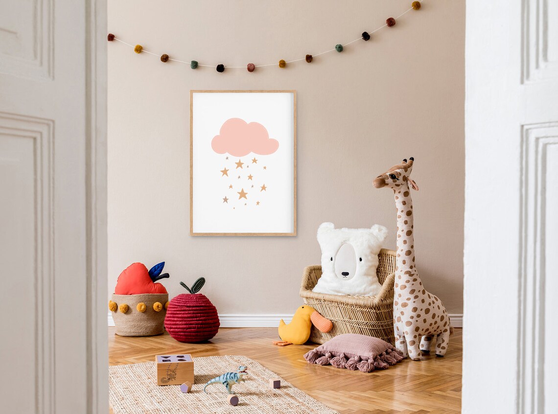 Set of 3 Gender Neutral Nursery Prints Digital Download Etsy