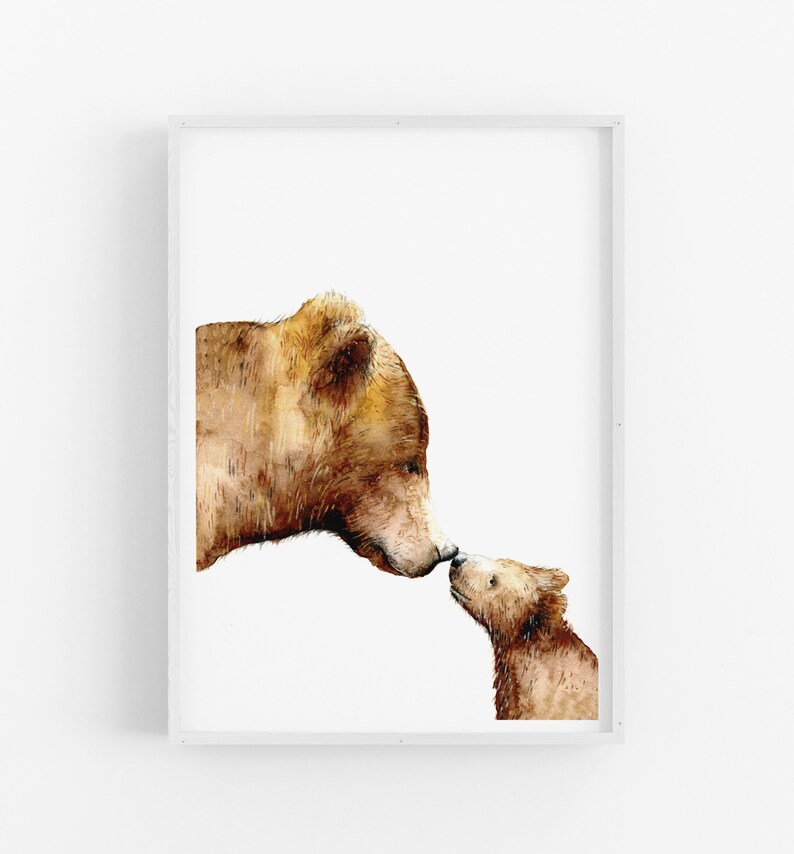 Woodland Nursery Wall Decor Nursery Prints Kids Room Decor Etsy UK