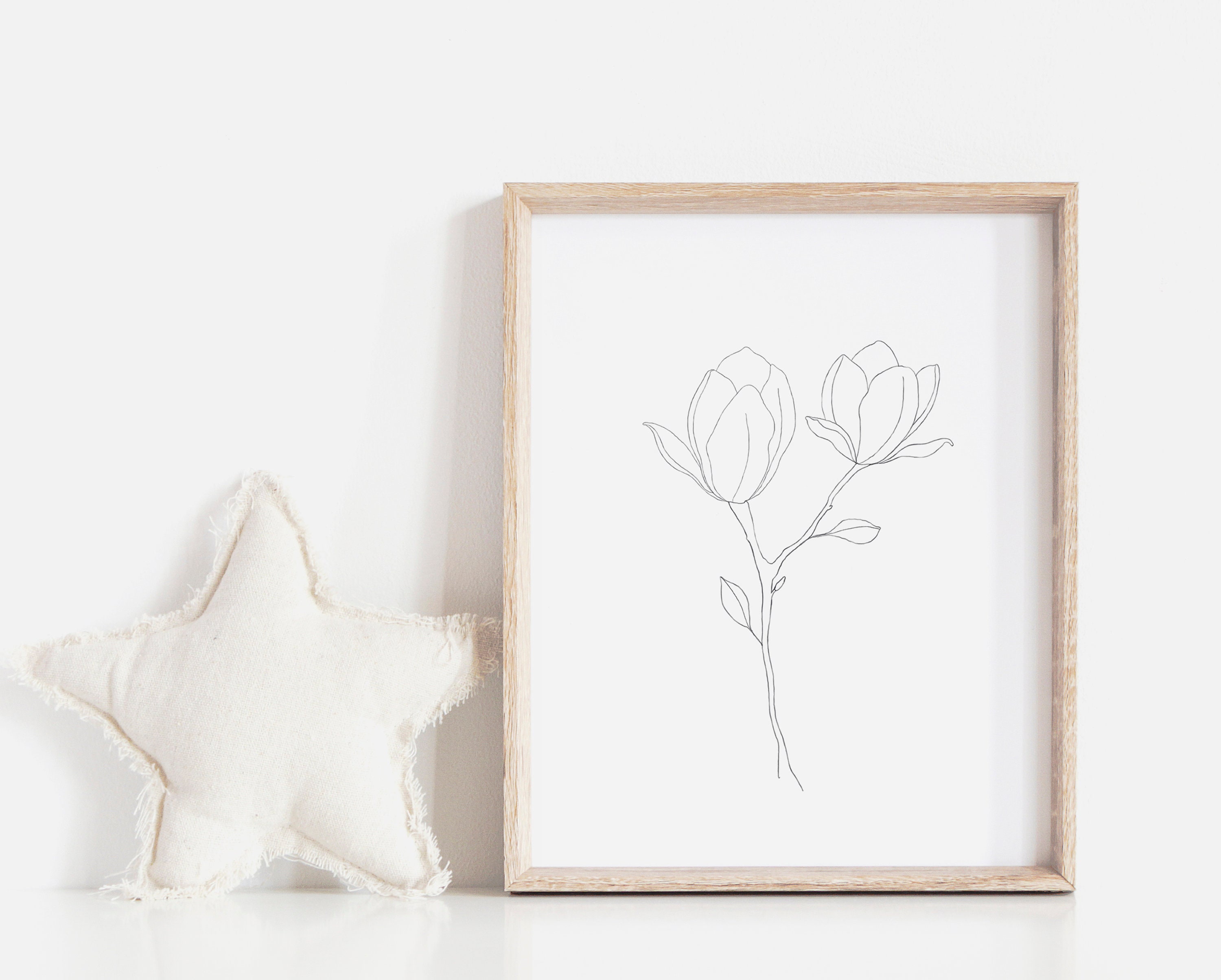 Botanical Print Digital Download Printable Wall Art | Etsy