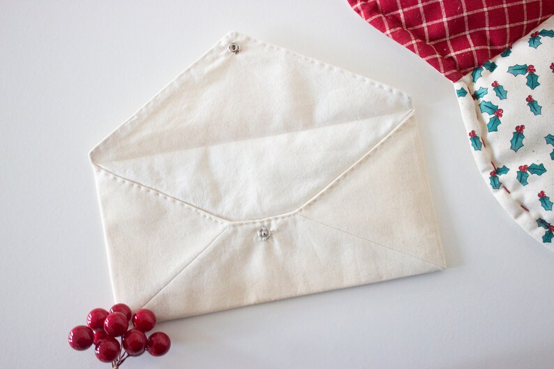 Christmas cloth envelope imagen 10