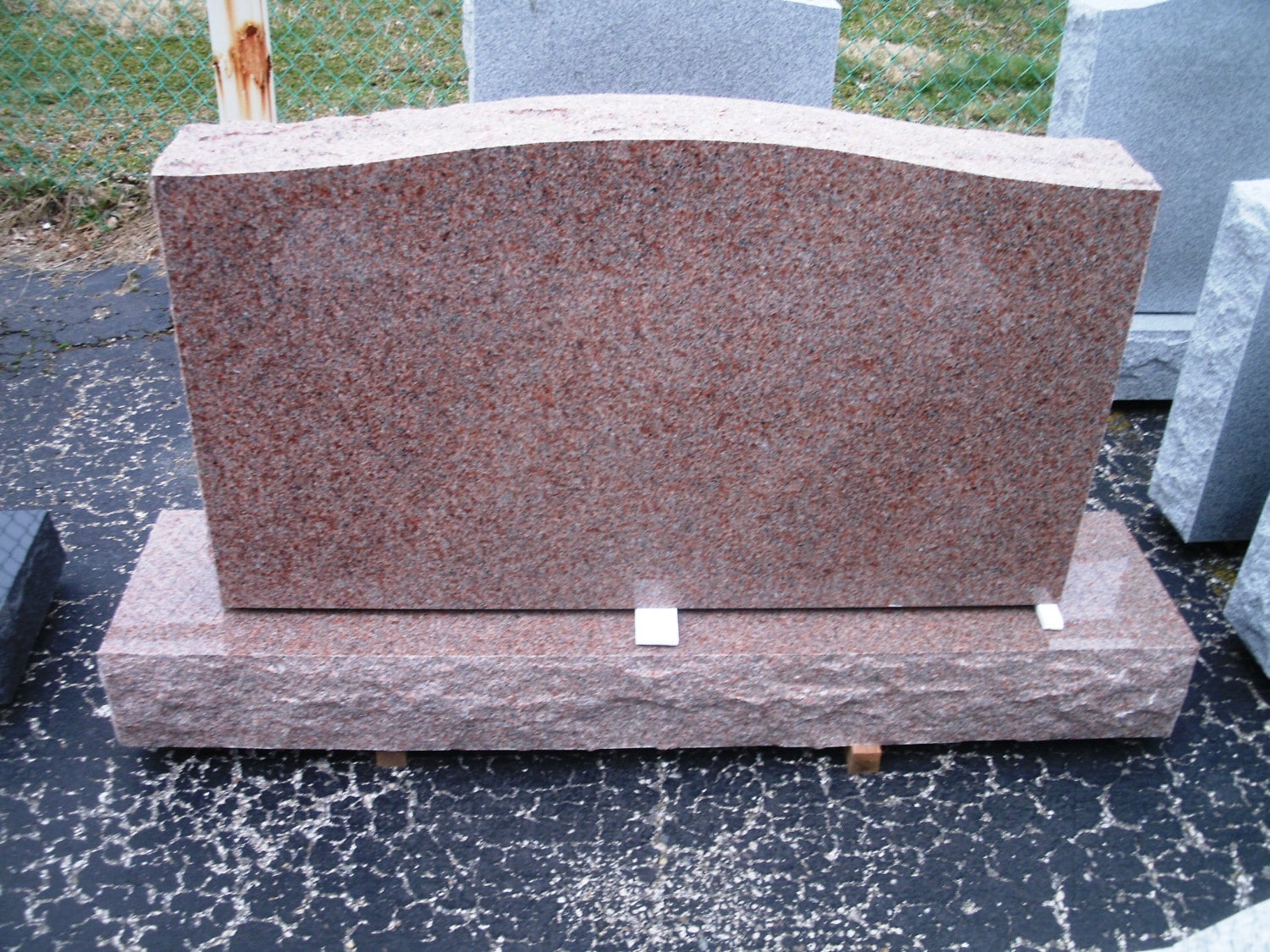 Cemetery Headstone 42 x 6 x 22 1649.00 includes Etsy