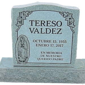 Headstone- cemetery monument- large granite - engraving included
