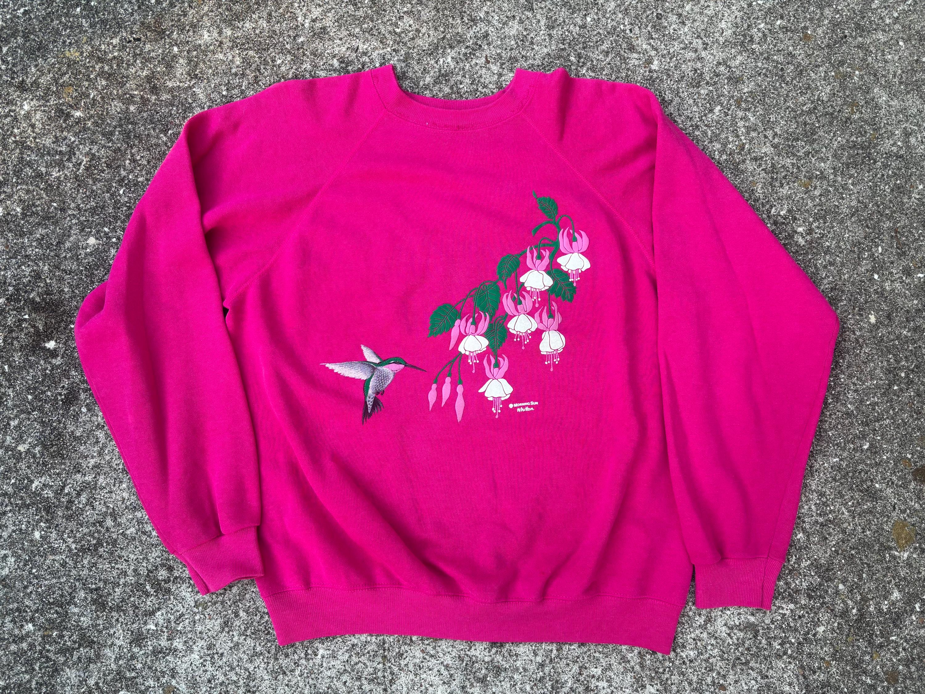 ヴィンテージ90年代 ハミングバード クルーネック サイズXL by Hanes 