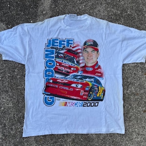 Jeff Gordon NASCAR 2000 tamanho XL vintage por concorrente