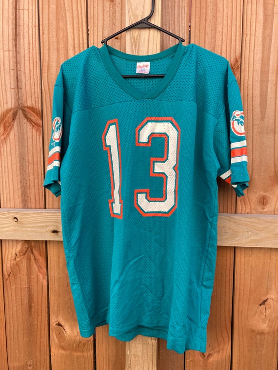 Vintage 80’s Miami Dolphins Dan Marino Jersey Size