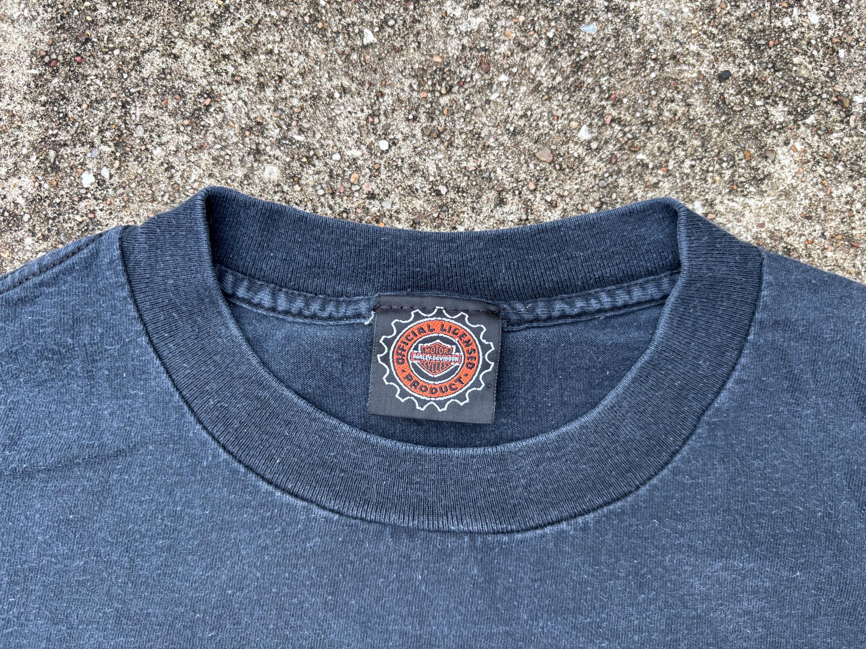 Vintage 90s Harley Davidson New York Cafe Shirt Size L - Etsy