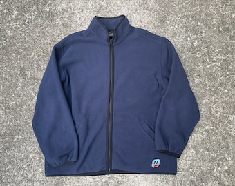 Vintage 90er Jahre Nike Sweatshirt Zip Up Size M von Nike