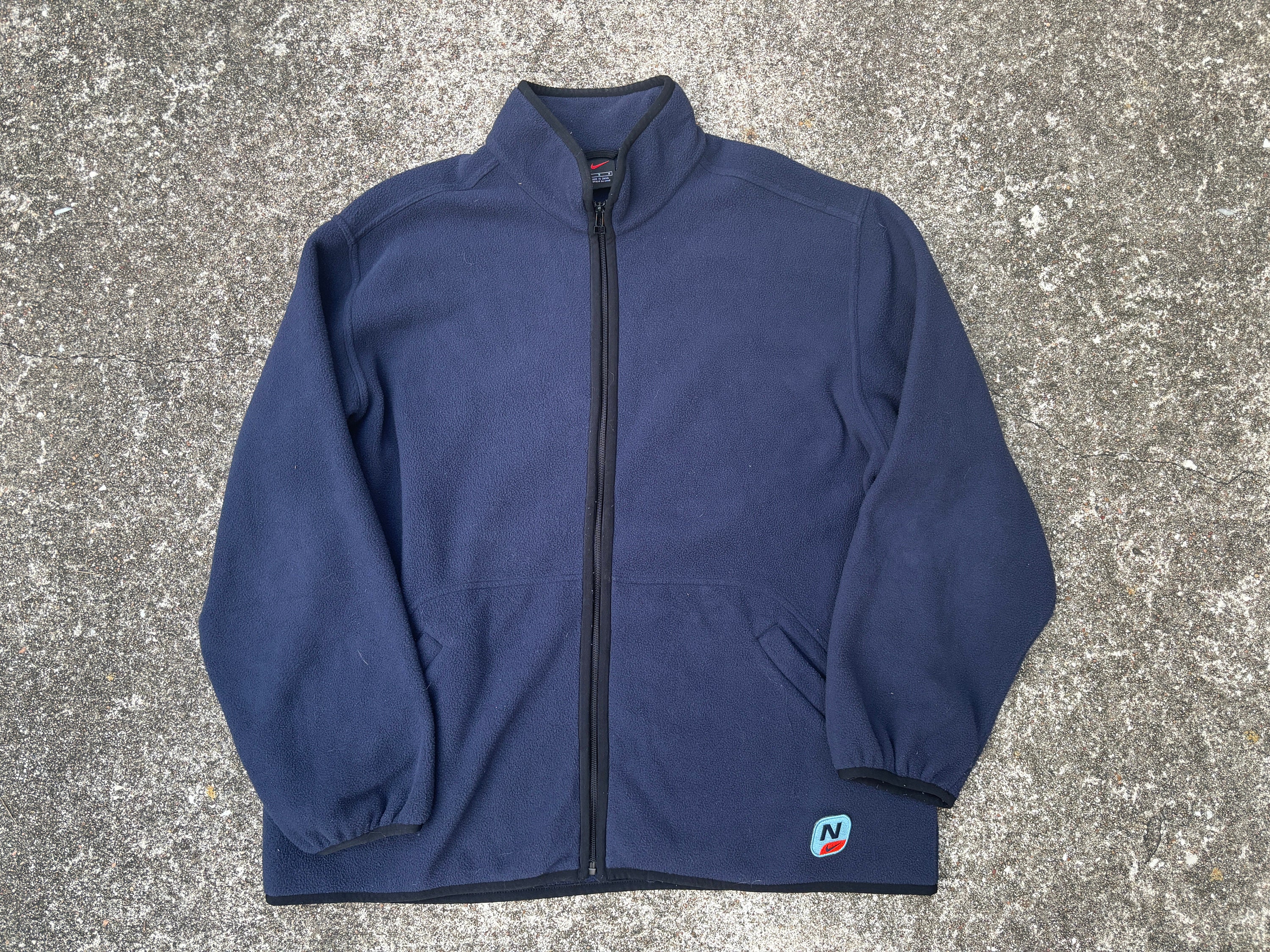 Vintage 90s Nike Sweatshirt Zip up Size M by Nike - Etsy Canada