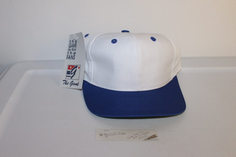 Vintage Blank Snapback Hat 1990s