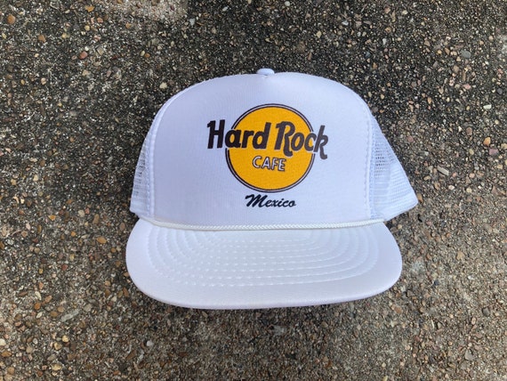 Vintage 90’s Hard Rock Cafe Mexico Meshback Hat - image 1